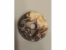 仿古玉双螭龙园贡壁