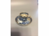 青花加金彩山水亭台楼阁图茶具(10件)