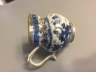 青花加金彩山水亭台楼阁图茶具(10件)