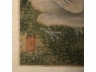 绢本着色牡丹花鸟