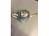 青花加金彩山水亭台楼阁图茶具(10件)