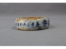 青花“胡振金办用”瓷砚