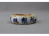 青花“胡振金办用”瓷砚