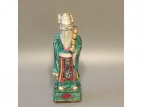 粉彩八仙立像