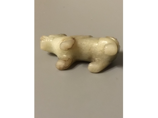 古白玉皮子飞翼立狩