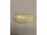 白玉琢端狩把件