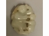 白玉琢童子挂珮