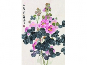 吴德文（1938～2009） 花卉 镜心 设色纸本