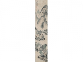 宋葆淳（1784～?） 山水 立轴 设色纸本