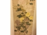  清絹本設色花卉立軸