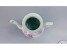 胭脂红釉山水纹茶壶