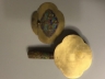 銅 燒琺瑯三雞圖燙斗