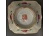 仿雍正粉彩花蝶高足盆