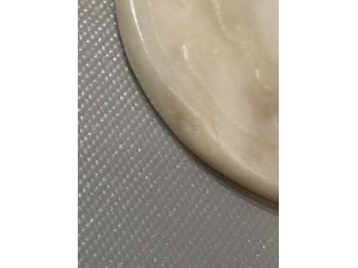 白玉琢云纹小貢壁掛珮