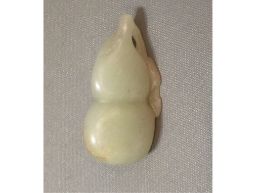 白玉琢大吉形掛件