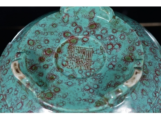 官窑 高粱红窑变釉 香薰