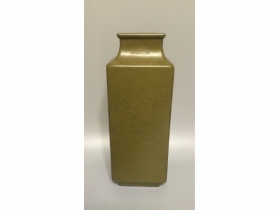 茶末釉方尊