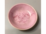 胭脂紅花卉小盤