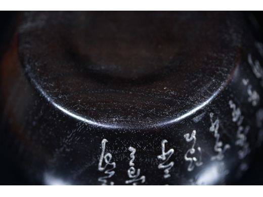 小叶紫檀 围棋罐一对
