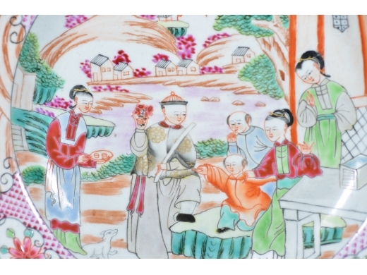 广彩人物故事大碗