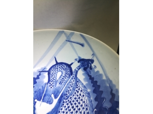 青花过墙龙大碗