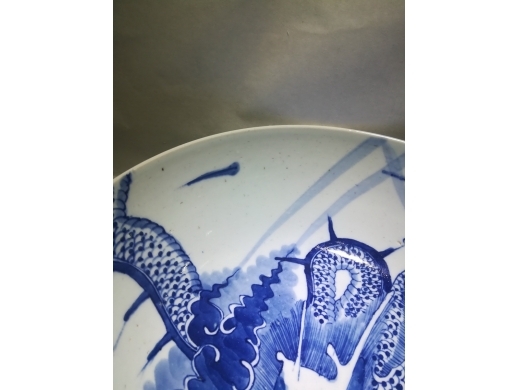 青花过墙龙大碗