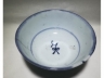 青花灵芝纹茶碗