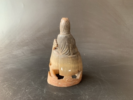 牛角雕观音