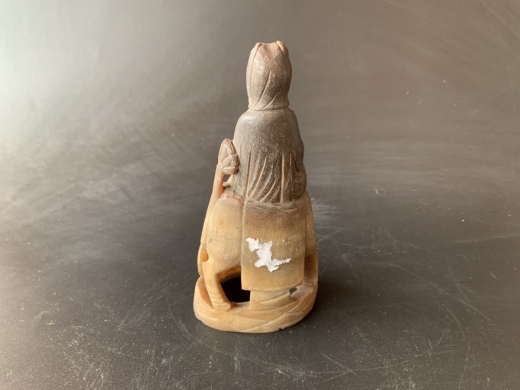 牛角雕观音