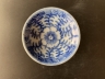 青花洋莲高足碟