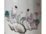粉彩人物茶壶