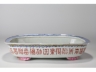 粉彩福禄寿水仙盆