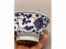 青花缠枝花茶盏
