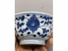 青花缠枝花茶盏
