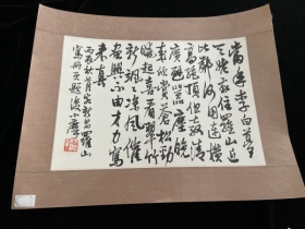 王小摩书法册页