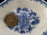 青花海棠形碟