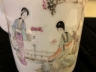 粉彩仕女茶壶