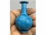 孔雀蓝釉小赏瓶