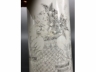 刻瓷清供纹帽筒