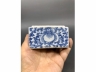青花勾莲纹长方文具盒