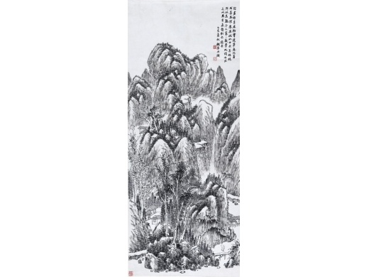 铁华《山水》