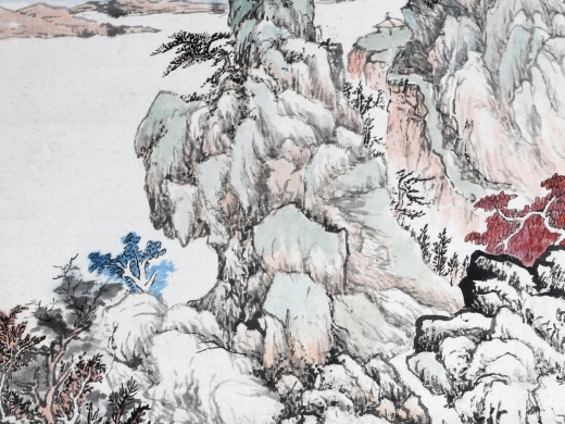 朱梅邨《夏木垂荫》