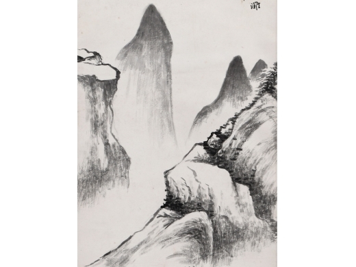 陈邦才《山水》