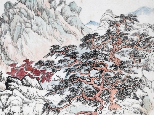 朱梅邨《夏木垂荫》