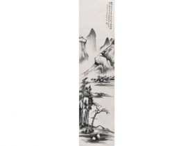 陈邦才《山水》