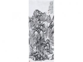 铁华《山水》