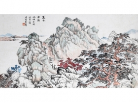 朱梅邨《夏木垂荫》