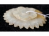 花形白玉饰件