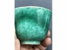 瓜皮绿釉茶盏
