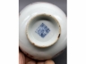 矾红彩印章纹盖碗